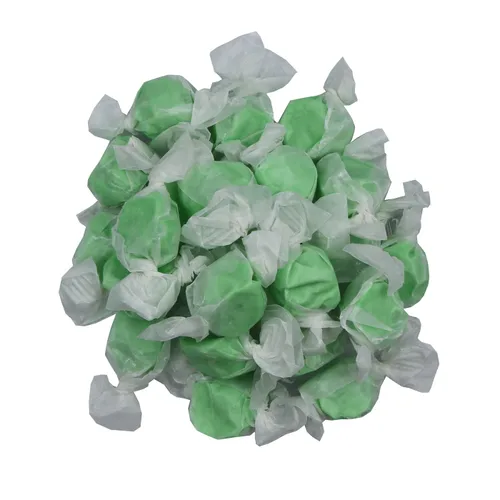 Vista 13 de Dulces gourmet suaves y masticables de agua salada, envueltos individualmente, bolsa a granel (pastel de manzana, 1 libra (paquete de 1))