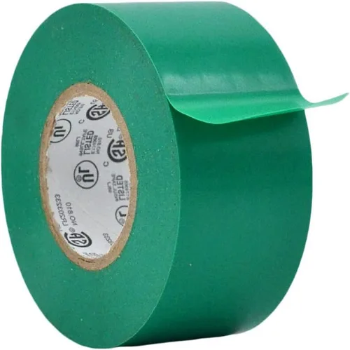 Vista 53 de WOD ETC766 - Cinta eléctrica negra de grado profesional para uso general, núcleo listado UL/CSA. Cinta adhesiva de goma de vinilo: 1 pulgada x 66