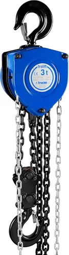 Vista 15 de Tractel Polipasto de cadena manual 1/4 tonelada - capacidad de 500 libras Cadena de acero de 10 pies Acero de grado industrial