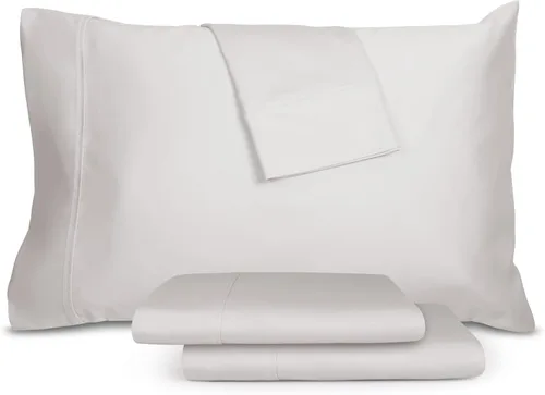 Vista 9 de Sleepletics Celliant Performance - Sábanas de cama de estilo de lujo, suaves, transpirables, frescas, resistentes a las arrugas y a la decoloración
