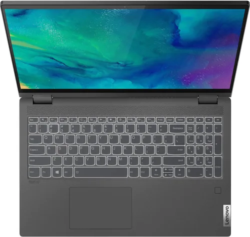 Vista 6 de Lenovo IdeaPad Flex 5 5i 2 en 1 Laptop (pantalla táctil FHD de 15.6 pulgadas, Intel Core i7-1165G7, 16GB RAM, 1TB SSD, IST Active Stylus)