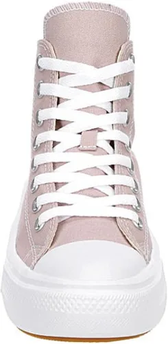 Vista 3 de Converse Chuck Taylor All Star Move - Tenis deportivos unisex con plataforma alta, masilla pálidablanco