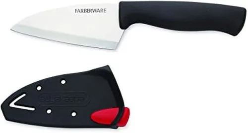 Vista 21 de Farberware 5158146 EdgeKeeper - Cuchillo utilitario, 4.5 pulgadas, color negro
