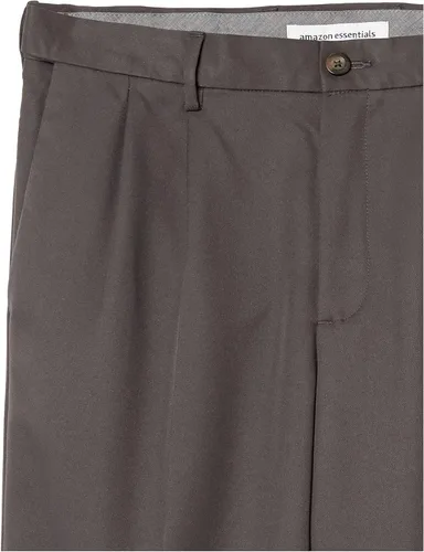Vista 5 de Tienda Essentials Pantalón de vestir plisado de cintura expandible para hombre