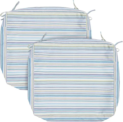 Vista 8 de FUNHOME Fundas de Cojín de Banco para Exteriores 45" x 18" x 3", ¡Sin Relleno! Fundas de Cojín de Repuesto para Muebles de Exterior, Resistentes al