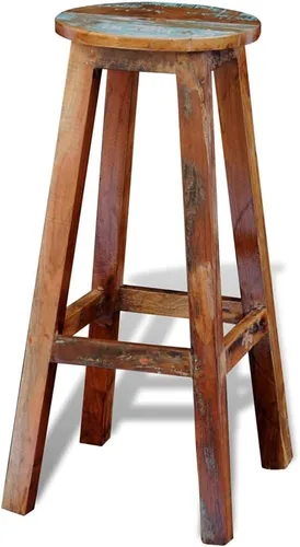 Vista 5 de bar stools,bar stools Set of 2,barstools,Bar Stool Solid Reclaimed Woodbar stools,bar stools Set of 2,barstools