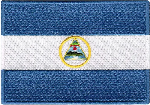 Vista 172 de Cypress Collectibles - Parche de bandera de Honduras 2022 - Apliques bordados de alta calidad - Parches termoadhesivos de país centroamericano