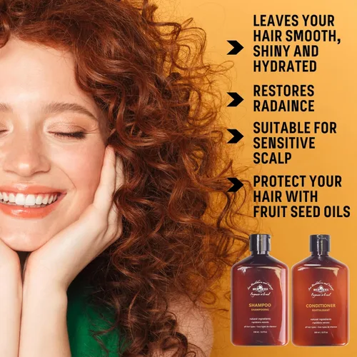 Vista 2 de Set de champú y acondicionador (12 fl oz cada uno)..