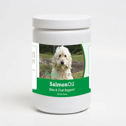 Vista 418 de Healthy Breeds Affenpinscher - Masticables suaves de aceite de salmón, 90