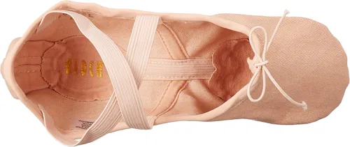 Vista 5 de Bloch Dance Zenith - Zapatillas de ballet de lona elásticas para mujer