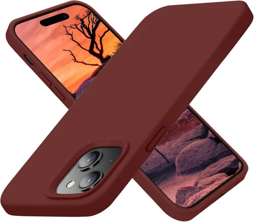 Vista 58 de Cordking Funda diseñada para iPhone 15 Pro Max, funda de silicona ultradelgada a prueba de golpes con [forro de microfibra suave antiarañazos], 6.7