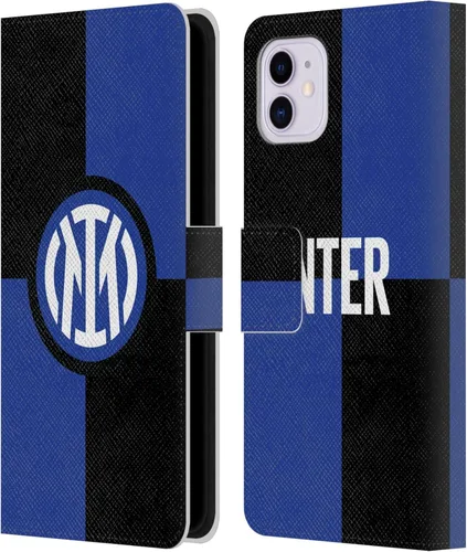 Vista 65 de Head Case Designs Officially Licensed Inter Milan Flag Badge Leather Wallet Case Compatible with Apple iPhone 7 Plus/iPhone 8 Plus