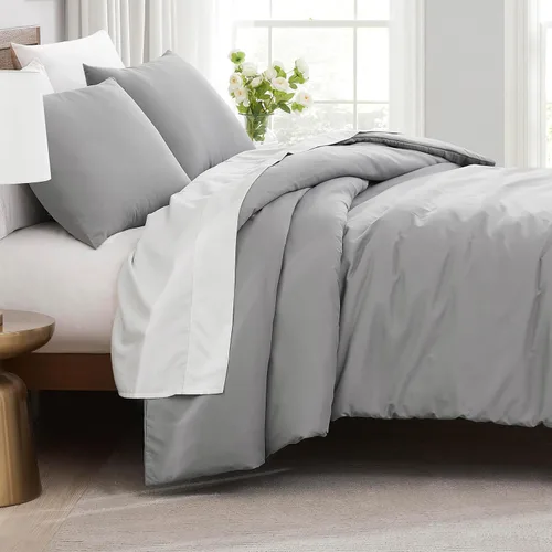 Vista 50 de Southshore Fine Living, Inc. Juego de funda de edredón tamaño extra grande individual/XL, ropa de cama de microfibra cepillada premium de fácil
