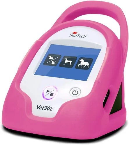SunTech Vet30E - Monitor de signos vitales continuos veterinarios para animales equinos y de compañía (rosa flamenco)