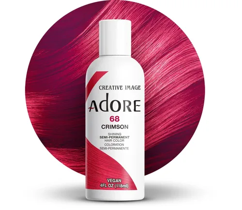 Vista 8 de Adore Tinte semipermanente morado para el cabello, vegano y libre de crueldad, 4 onzas líquidas, 090 Lavender (paquete de 1)