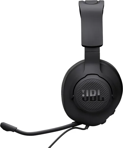 Vista 9 de JBL Quantum 100M2 - Auriculares con cable para juegos con micrófono omnidireccional, desmontable con opción de silencio y almohadillas de espuma