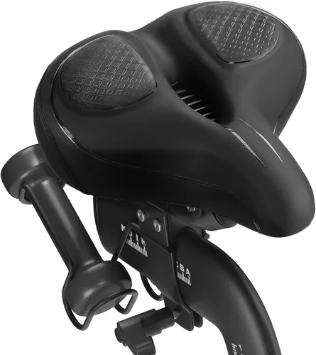 Oversized Bike Seat for Peloton Bike & Bike+, Comfort Seat Cushion Compatible with Peloton, Road or Exercise Bikes, Bicycle Wide Saddle Replacement
