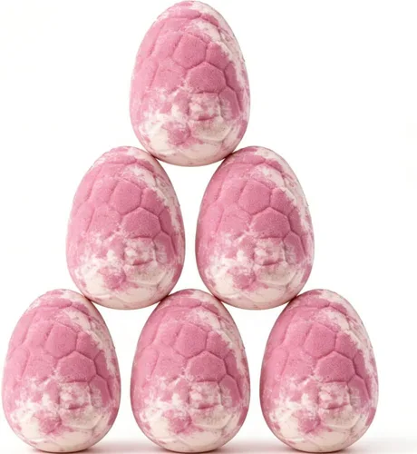 Strawberry Scented Bath Bomb - YC144, 4.23 oz, Pack of 6 - Perfect for Bubble Spa Bath - Essential Oil Personal Care Bath Gift for Birthday Mothers