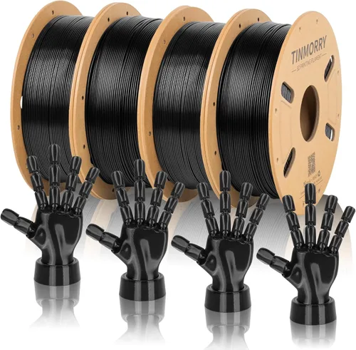 Vista 28 de TINMORRY - Filamento PETG CF de 1.75 mm para impresora 3D, compatible con Bambu LAB, Creality K1C, QIDI MAX3, FLASHFORGE Adventurer 5M, Prusa MK4