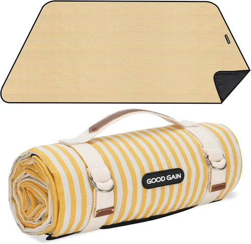 Vista 16 de Mantas de picnic para exteriores extra grandes - Manta de picnic impermeable con correa de transporte Alfombra de picnic lavable a máquina