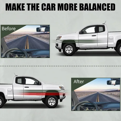 Vista 5 de AUTOPTIM - Kit de elevación de nivelación delantera de 2.5 pulgadas, repuesto para Dodge Ram 1500 4WD 2006-2024, Dodge Dakota 2WD 2005-2007