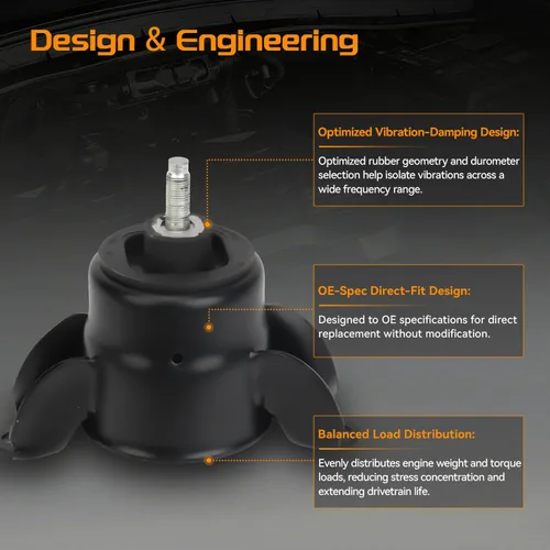 Vista 4 de BRTEC Juego de motor delantero trasero izquierdo y montaje Tran para Hyundai Elantra 1.8L 2011-2016 con transmisión automática