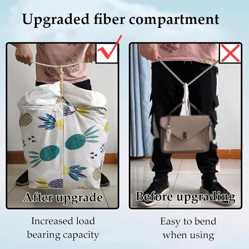 Vista 7 de large closets Assemble Wardrobe Closet Rugged Metal Frame Wardrobe Rack with Thick Cloth Cover Armoire Wardrobe Closet with Hanging Rods Space-saving