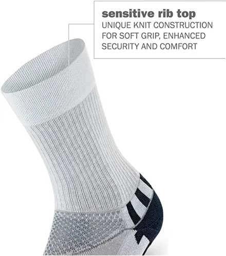 Vista 4 de Balega Enduro Arch Support Performance Crew Athletic Running Socks for Men and Women (1 Pair)