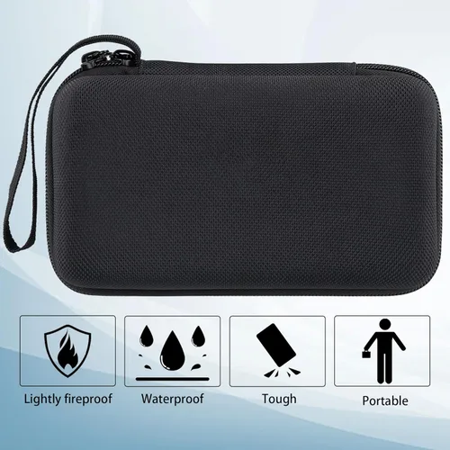 Vista 9 de khanka Funda de viaje rígida de repuesto para base de carga Anker de 100 W + batería externa Anker Prime de 12,000 mAh 130 W (solo funda).