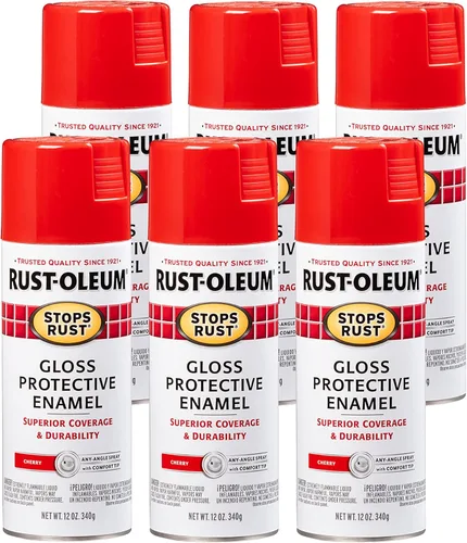 Vista 124 de Rust-Oleum 7776830 - Pintura en aerosol para prevención del óxido, 12 onzas, negro plano