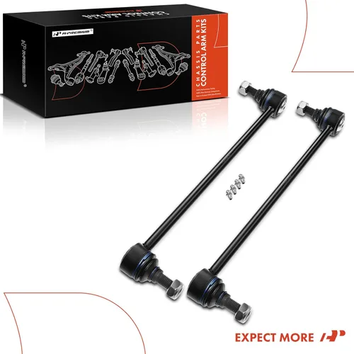 Vista 9 de A-Premium 2 eslabones de barra estabilizadora delantera, compatibles con Honda Pilot 2006-2015, Acura MDX 2006-2013, ZDX 2010-2013