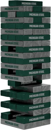 Vista 15 de Wild Sports NCAA Pro Football Tabletop Stackers Block Game for College Football Fan, Dorm Game, Tailgate