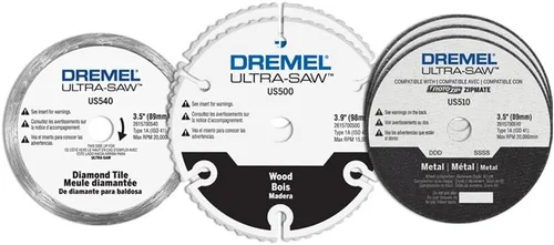 Vista 7 de Dremel US540-01 Ultra-Saw Hoja de diamante para azulejos de 3.5 pulgadas, color blanco