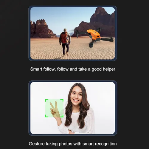 Vista 7 de como demostración Pro Rc Drone 4K Profesional Hd Dual Cámara Fpv Drones Con Obstáculo Infrarrojo Evitación Rc Helicóptero Quadcopter