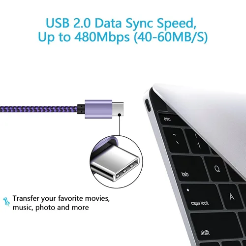 Vista 7 de Pixel 10a 10 Pro XL Cable para Google Pixel 10, 10 Pro Fold, cable de carga rápida de 6 pies para 9a, 9, 9 Pro XL Fold, 8 7 6 Pro 5 4 3 2 XL 8a 7a