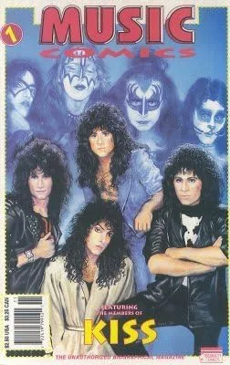 Music Comics #1 (Newsstand) FN ; Personality comic book | KISS Gene Simmons