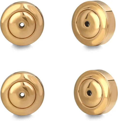 Vista 13 de Reemplazos de Parte Trasera de Pendientes, 4 Piezas de Parte Trasera de Pendientes para Tachuelas, Pendientes de Diamante, Parte Trasera
