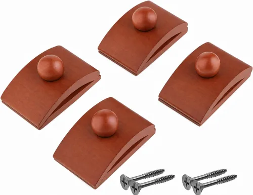 Vista 10 de Classy Clamps - Perchas de madera para tapices, colchas y alfombras