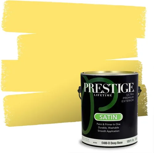 Vista 159 de PRESTIGE Pinturas de pintura exterior e imprimación en uno, 1 galón, plano, combinación comparable de Benjamin Moore* Pila de heno
