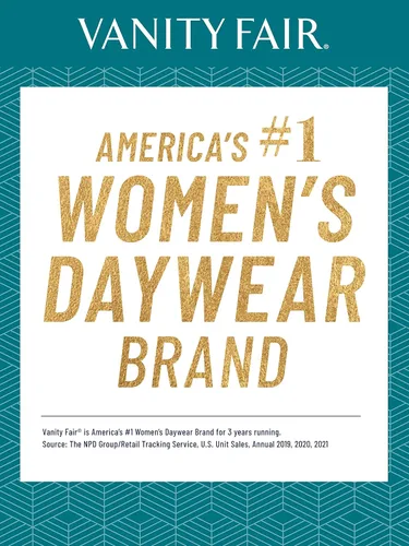 Vista 4 de Vanity Fair Women's Adjustable Spaghetti Strap Lightweight Smoothing Cami Slip (S-2XL)