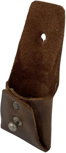 Vista 4 de Hide & Drink, Leather Minimalist Coin Pouch, SD Card Holder, Wallet and Cash Organizer, Handmade Includes 101 Year Warranty