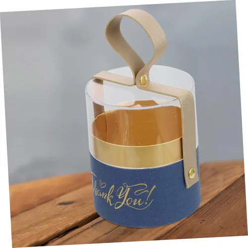 Vista 5 de Caja transparente de cajas de dulces decoración bolsas de golosinas transparentes bolsa de dulces de Año Nuevo, cajas de almacenamiento