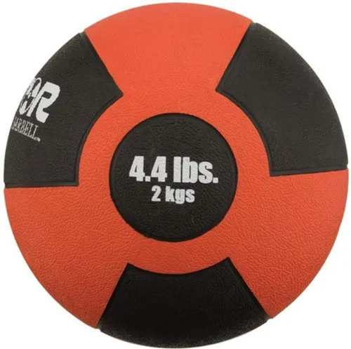 Champion Barbell - Pelota medicinal de goma, 4.4 libras, color rojo