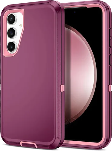Vista 44 de I-HONVA para Samsung Galaxy S21 FE 5G, Funda Resistente a Golpes, Polvo y Caídas de 3 Capas, Protección Completa del Cuerpo