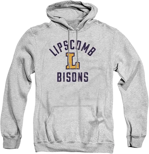 Vista 43 de LOGOVISION Colección oficial de sudaderas con capucha para adultos con logotipo desgastado grande universitario