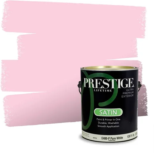 Vista 170 de Prestige Paints Pintura exterior e imprimación en uno, 1 galón, plano, coincidencia comparable de Valspar* Amber Rose*