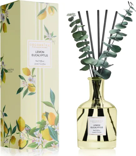 Vista 12 de COCORRÍNA Difusor de Aroma con Varillas del Bosque Negro – 200 ml de Aceite Esencial con Varillas y Ramas Secas de Eucalipto, Fragancia