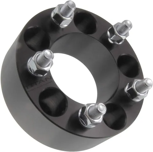 Vista 3 de Espaciadores de rueda de 2 pulgadas, 5 x 4.5 pulgadas, se adapta a Buick se adapta a Cadillac, compatible con Chevy Oldmobile, se adapta a Pontiac