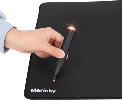 Vista 5 de Pluma de prueba de conductividad, probador para puesta a tierra, probador de continuidad para esteras de puesta a tierra, sábanas, almohadillas