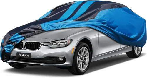 Kaugung Funda impermeable para automóvil BMW Serie 3 (1999-2025), cubierta exterior completa para automóviles, ligera, resistente al sol, UV,